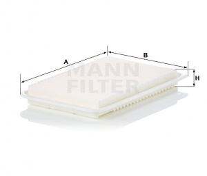 Фильтр воздушный MANN C3220 MAZDA 2/3 1.3-1.6 03-