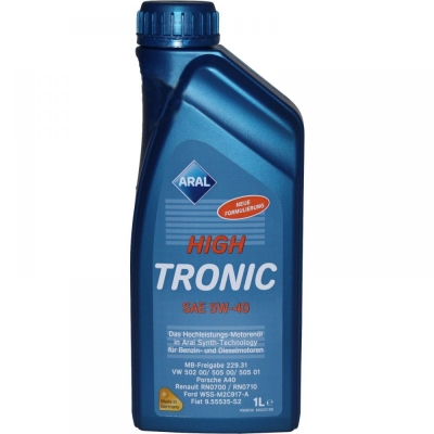 Моторное масло ARAL HighTronic SAE 5W-40, 1л