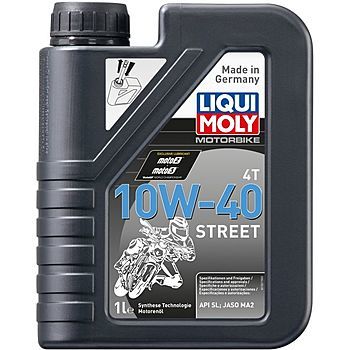 Масло моторное LIQUI MOLY Motorbike 4T Street 10W-40, 1л