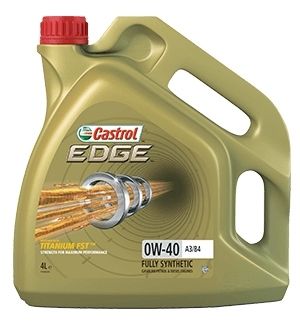 Моторное масло Castrol EDGE A3/B4 TITANIUM FST 0W-40, 4л