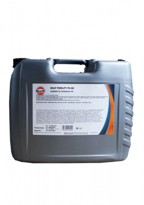 Масло компрессорное Gulf Fidelity PA 68 (20л), 20л