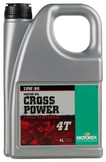 Масло моторное MOTOREX Cross Power 4Т SAE 10W-60, 4л