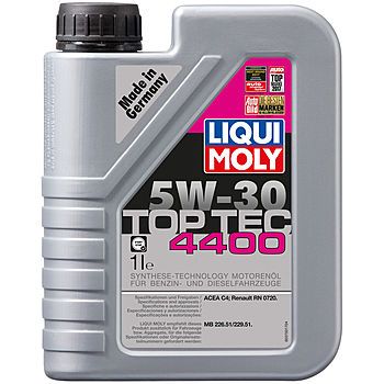 Моторное масло LIQUI MOLY Top Tec 4400 5W-30 специально для Renault, 1л
