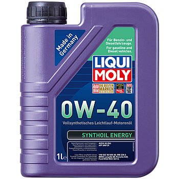Моторное масло LIQUI MOLY Synthoil Energy 0W-40, 1л