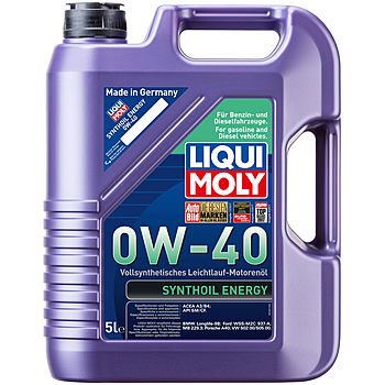 Моторное масло LIQUI MOLY Synthoil Energy 0W-40, 5л