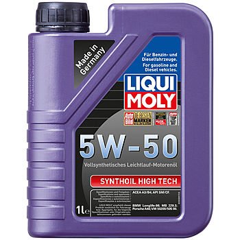 Моторное масло LIQUI MOLY Synthoil  High Tech  5W-50, 1л