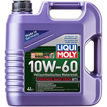Моторное масло LIQUI MOLY Synthoil Race Tech GT1 10W-60, 4л