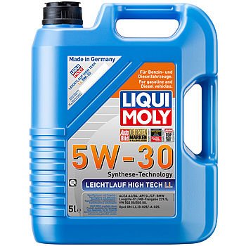 Моторное масло LIQUI MOLY Leichtlauf High Tech LL 5W-30, 5л