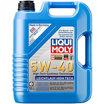 Моторное масло LIQUI MOLY Leichtlauf High Tech 5W-40, 5л