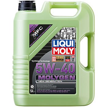 Моторное масло LIQUI MOLY Molygen New Generation 5W-40, 5л