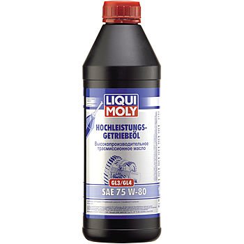 Масло трансмиссионное LIQUI MOLY Hochleistungs-Getriebeoil 75W-80 (1л)