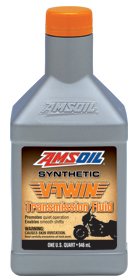 Масло трансмиссионное AMSOIL V-Twin Synthetic Transmission Fluid (0,946л)