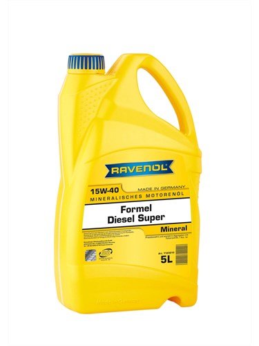 Моторное масло RAVENOL Formel Super Diesel 15W-40, 5л