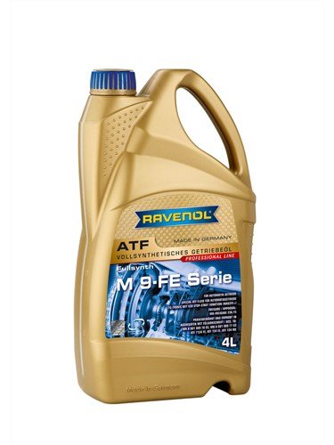 Масло трансмиссионное RAVENOL ATF M 9FE-Serie (4л) new