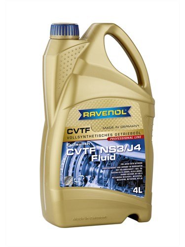 Масло трансмиссионное RAVENOL CVTF NS3/J4 Fluid (4л) new