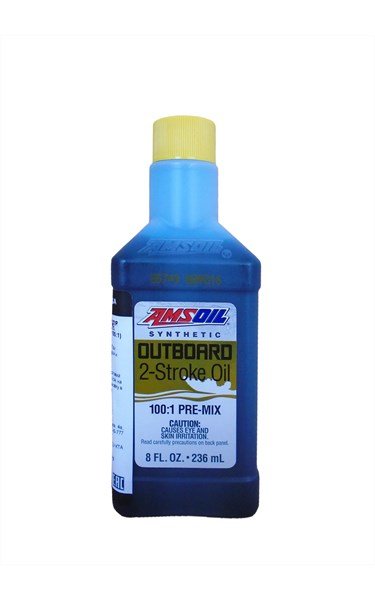 Масло моторное AMSOIL Outboard Synthetic 100:1 Pre-Mix  2-Stroke Oil (0,236л)