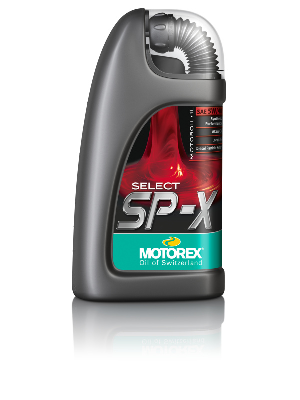 Моторное масло MOTOREX SELECT SP-X SAE 5W-40, 1л