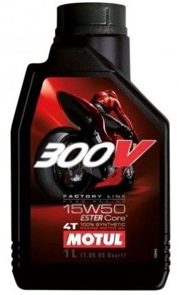 Масло моторное Motul 300V 4T Factory Line Road Racing 15W-50 (1л)