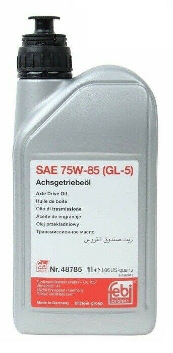 Масло трансмиссионное Febi Getriebeol 75W-85 GL-5 (1л)