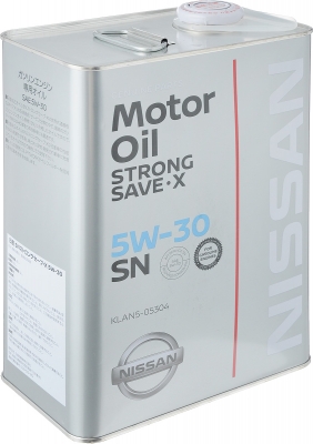Моторное масло NISSAN SN STRONG SAVE X 5W-30, 4л