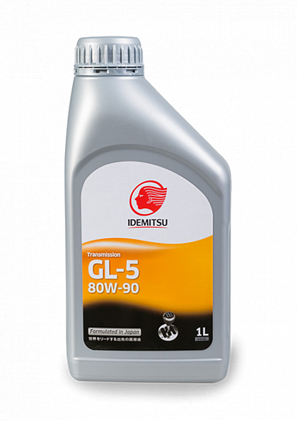 Масло трансмиссионное IDEMITSU GEAR 80W-90 GL-5, 1л