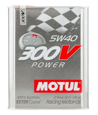 Моторное масло Motul 300V POWER 5W-40, 2л