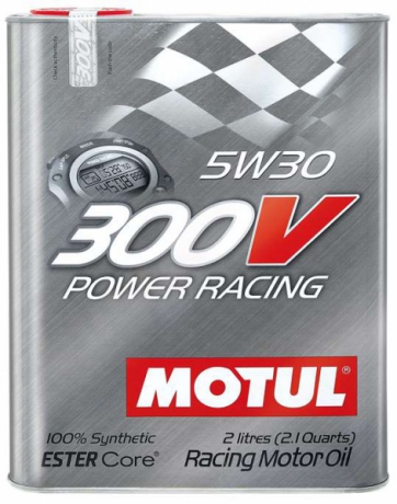 Моторное масло Motul 300V POWER RACING 5W-30, 2л