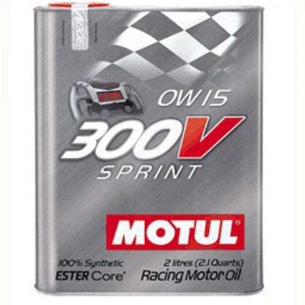 Моторное масло Motul 300V SPRINT 0W-15, 2л