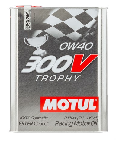 Моторное масло Motul 300V TROPHY 0W-40, 2л