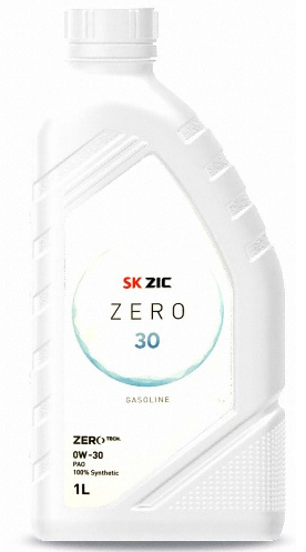 Моторное масло ZIC ZERO 30 0W-30, 1л