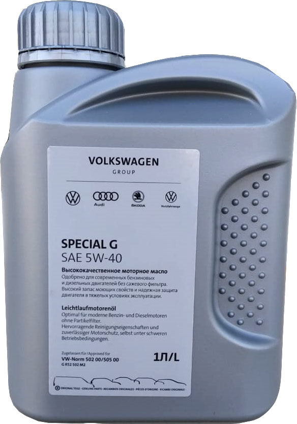Моторное масло VAG Special G 5W-40 (Россия), 1л