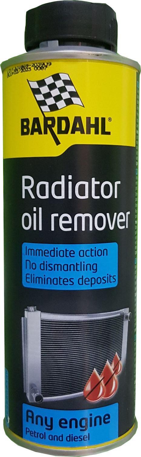 BARDAHL Ср-во для удаления масла из системы охлаждения RADIATOR OIL REMOVER (300мл)