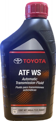 Масло трансмиссионное TOYOTA ATF WS, 0.946л