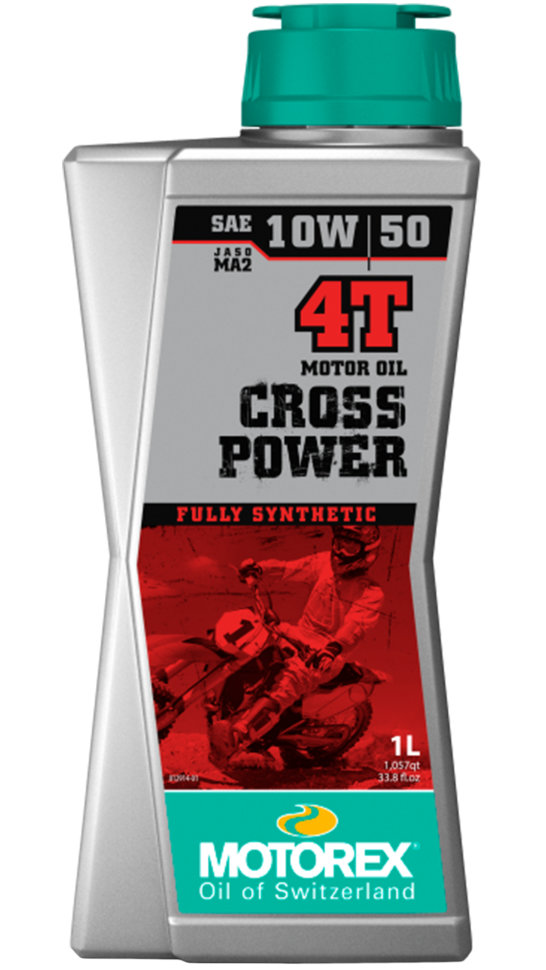Масло моторное MOTOREX Cross Power 4Т SAE 10W-50, 1л