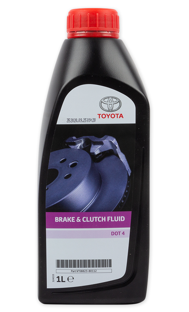 Toyota Жидкость тормозная DOT4 (1л)