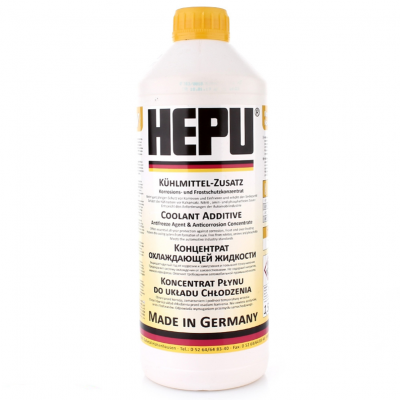 Hepu Антифриз G11 желтый (концентрат), 1.5л