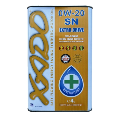 Моторное масло XADO Atomic Oil Extra Drive 0W-20 SN, 4л