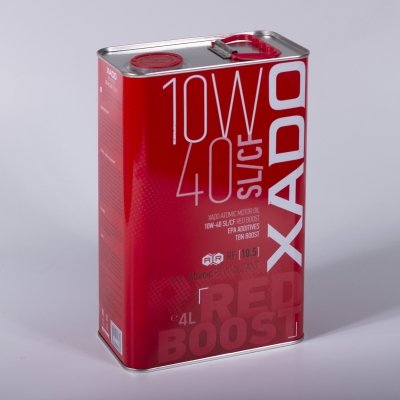 Моторное масло XADO Red Boost 10W-40, 4л