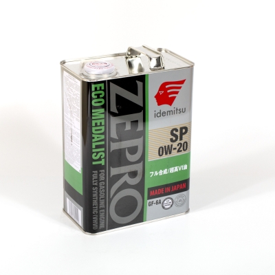 Моторное масло Idemitsu Zepro ECO MEDALIST 0W-20 SP/GF-6A, 4л