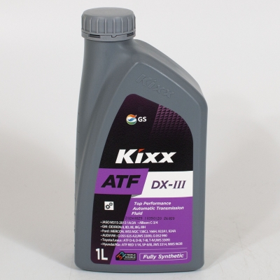 Трансмиссионное масло KIXX ATF DX-III, 1л