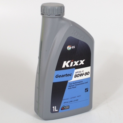 Трансмиссионное масло KIXX GEARTEC GL-5 80W-90, 1л