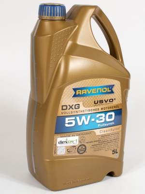 Моторное масло RAVENOL DXG SAE 5W-30, 5л
