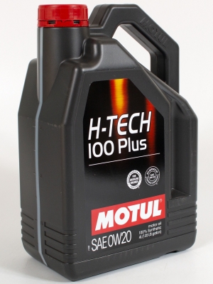 Моторное масло Motul H-Tech 100 PLUS 0W-20 SP, 4л
