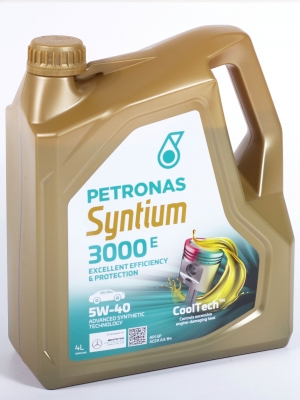Моторное масло PETRONAS SYNTIUM 3000 E 5W-40, 4л