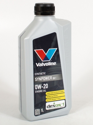 Моторное масло Valvoline SYNPOWER DX1 0W-20, 1л