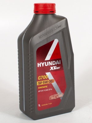 Моторное масло Hyundai XTeer Gasoline G700 SP 5W-30, 1л