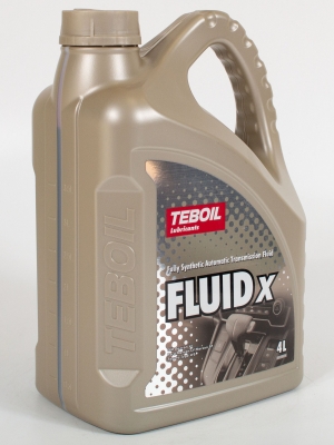 Трансмиссионное масло TEBOIL АКПП FLUID X, 4л
