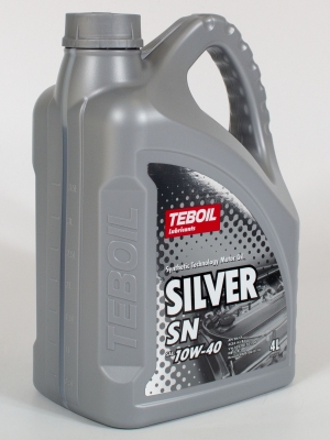Моторное масло TEBOIL SILVER SN 10W-40, 4л