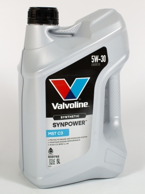 Моторное масло Valvoline SYNPOWER MST C3 5W-30, 5л